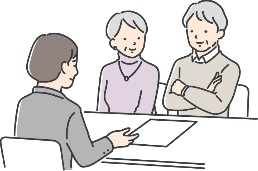 見学するイメージ