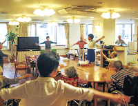 ベッドメイキング