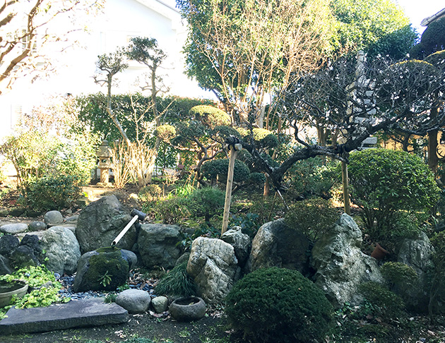 ライフコミューン北鎌倉 日本庭園