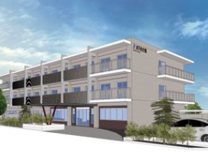 リアンレーヴ伊勢原 外観パース