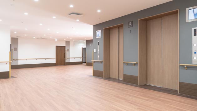 ライフコミューン登戸　エレベーターホール（1F）