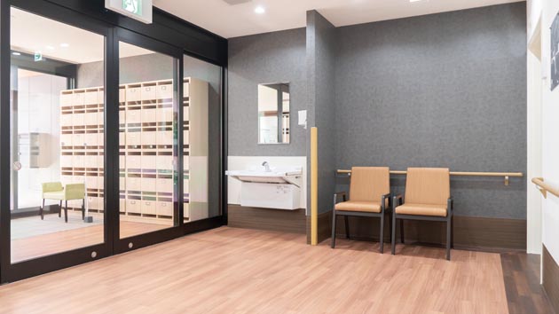 ライフコミューン登戸　エントランス