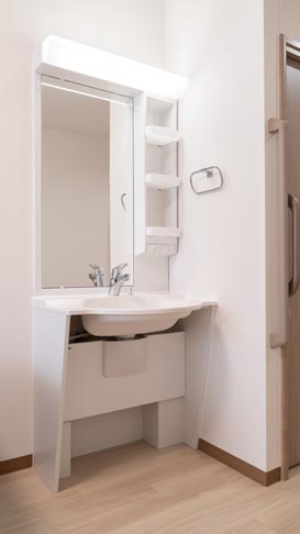 ライフコミューン登戸　居室（洗面台）