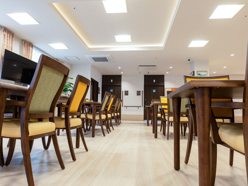 リアンレーヴ明石 食堂兼機能訓練室（2F）