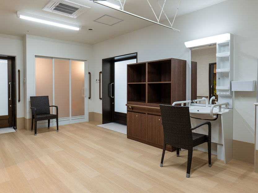 リアンレーヴ明石 脱衣所