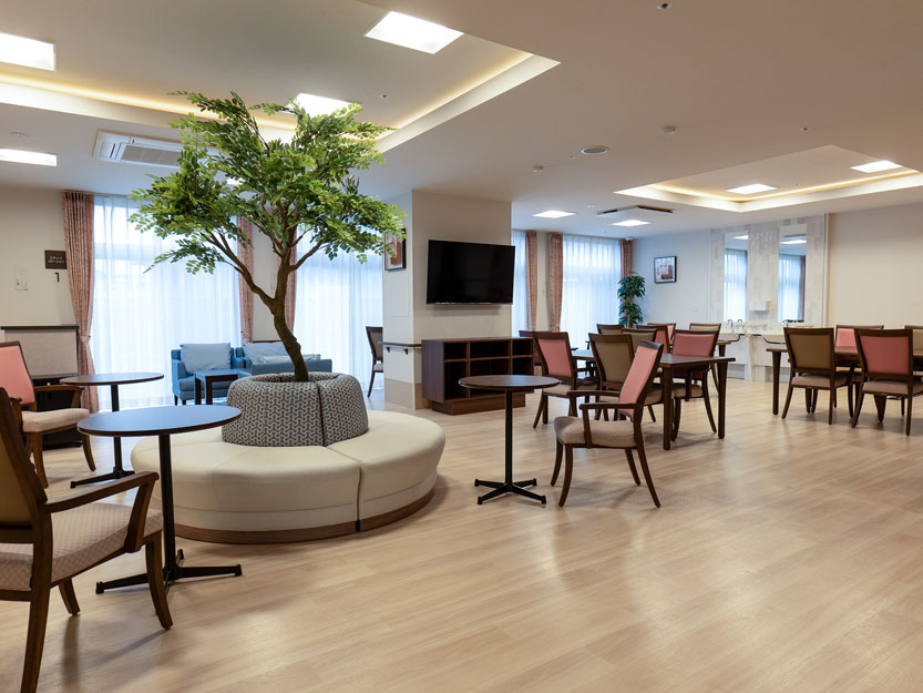 リアンレーヴ明石 食堂兼機能訓練室（1F）