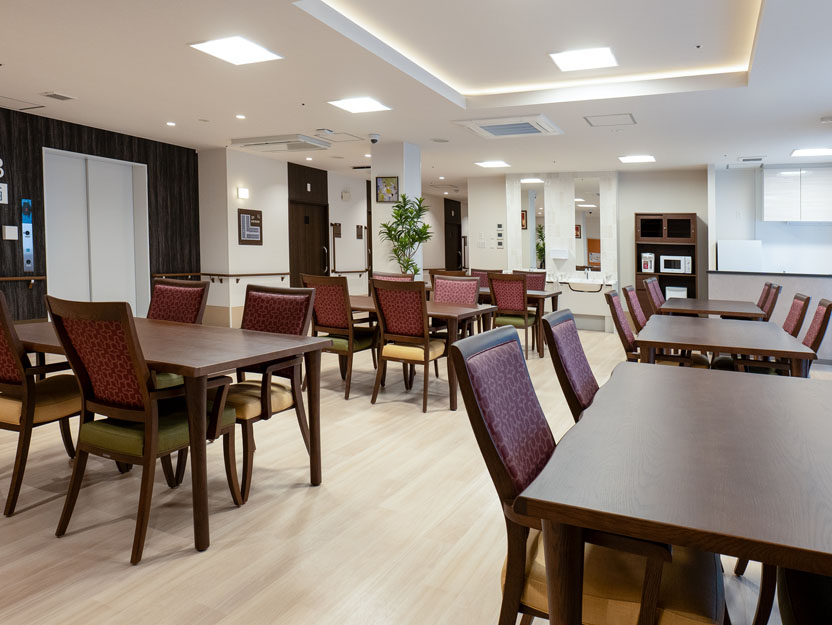 リアンレーヴ明石 食堂兼機能訓練室（3F）