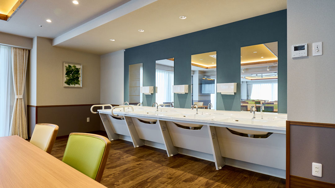 リアンレーヴ西所沢 食堂兼機能訓練室(3F)