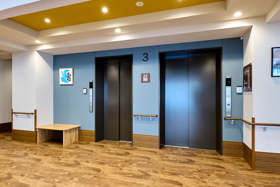 リアンレーヴ西所沢 エレベーターホール(3F)