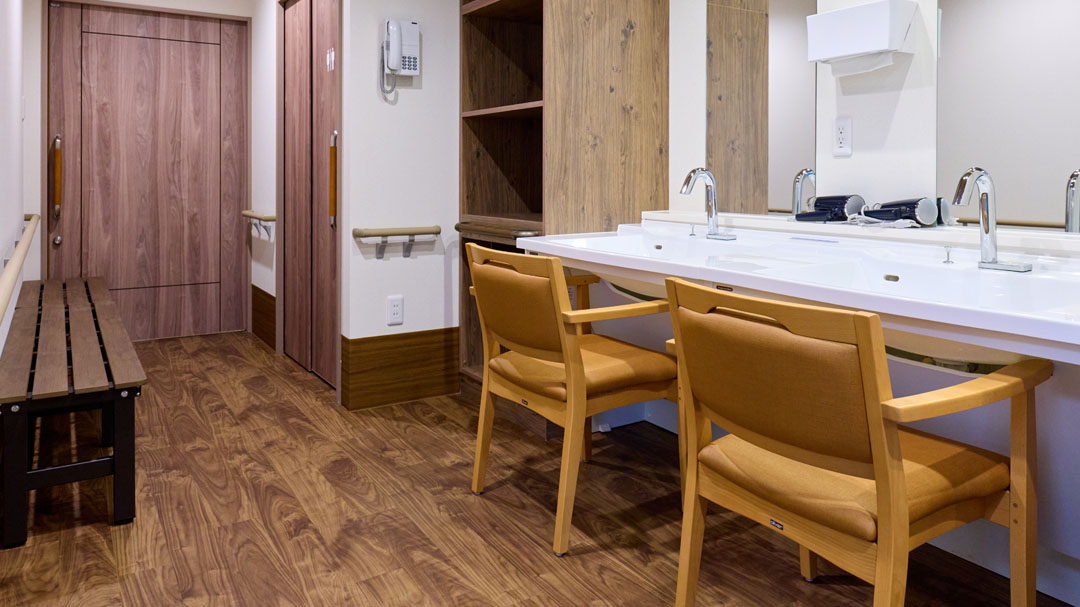 リアンレーヴ西所沢 脱衣所