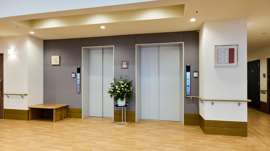 リアンレーヴ西所沢 エレベーターホール(1F)