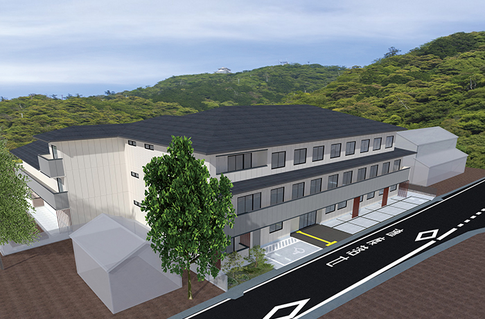 リアンレーヴ京都市原 外観写真