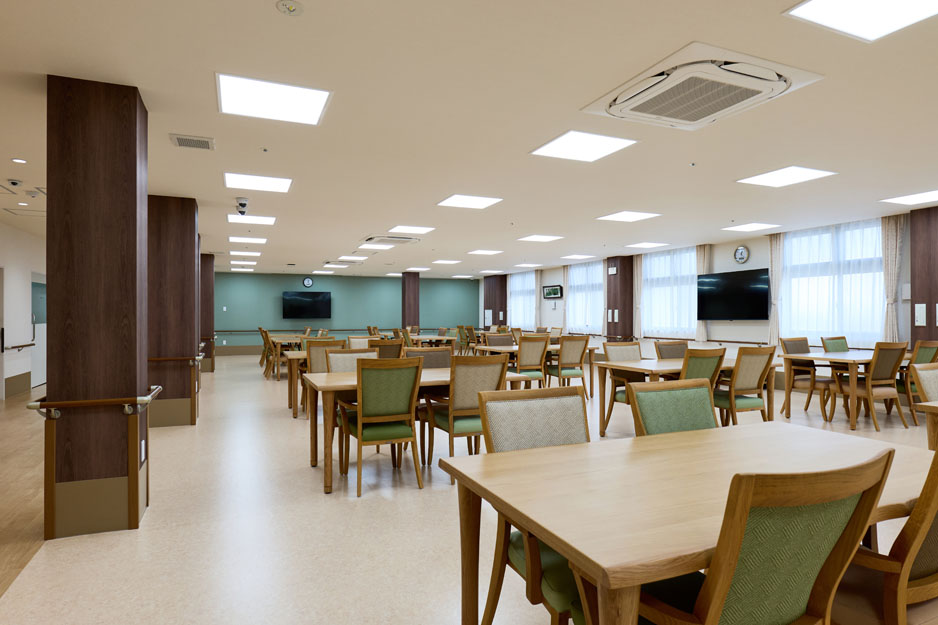 リアンレーヴ豊橋弥生 食堂兼機能訓練室