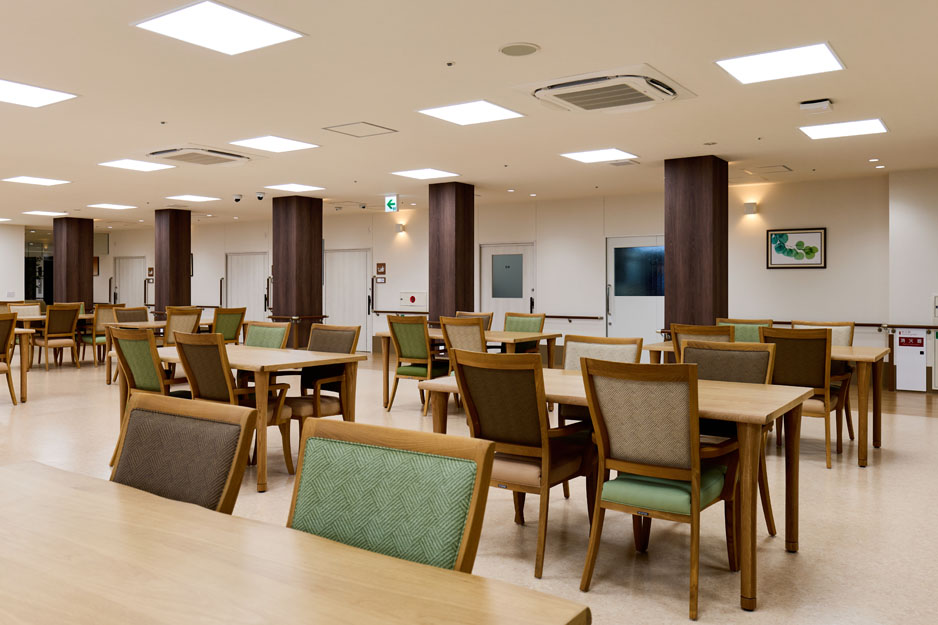 リアンレーヴ豊橋弥生 食堂兼機能訓練室