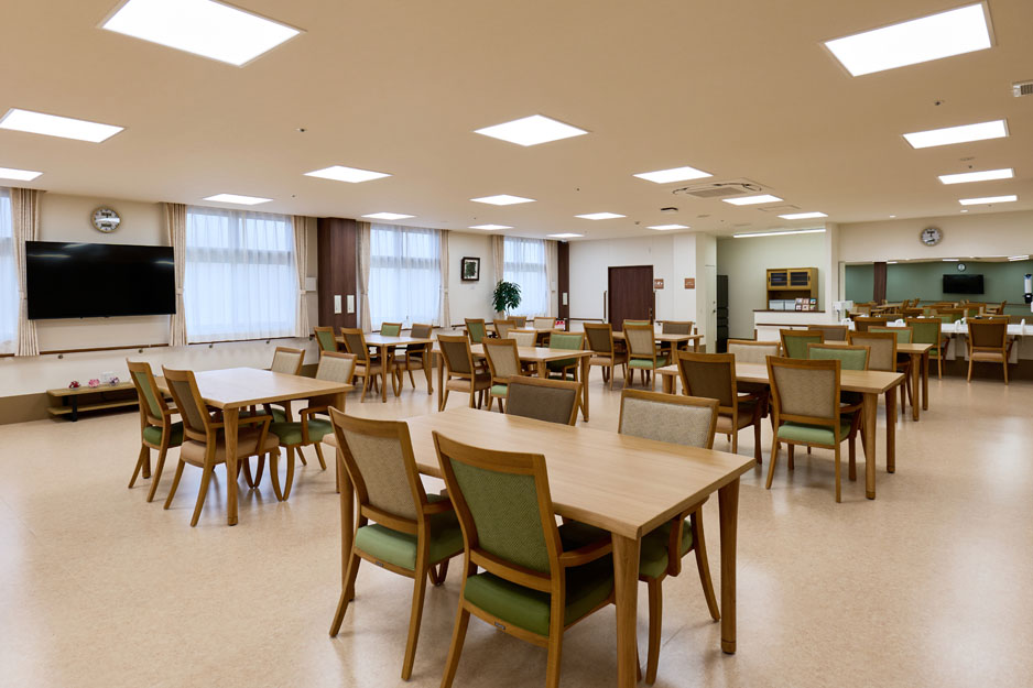 リアンレーヴ豊橋弥生 食堂兼機能訓練室