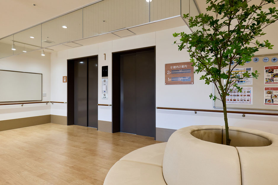 リアンレーヴ豊橋弥生 エレベーターホール