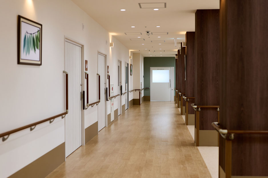 リアンレーヴ豊橋弥生 廊下(1F)