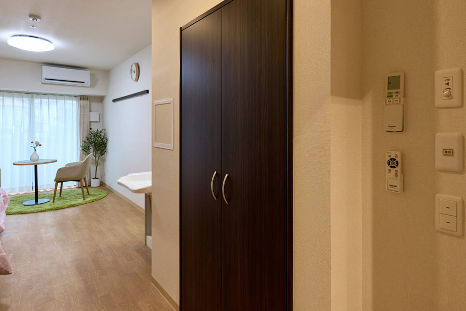 リアンレーヴ京都市原 居室（クローゼット）