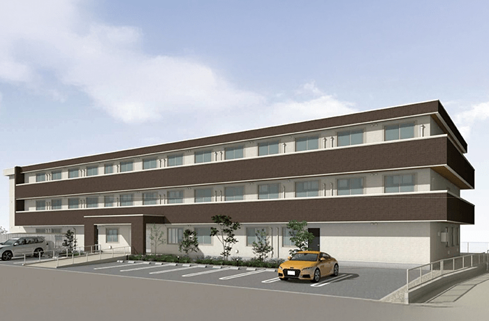 リアンレーヴ豊川中条 外観